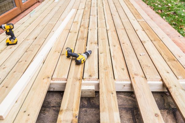 Damaged Deck Boards Repair in Bellingham