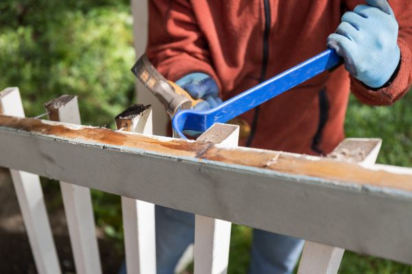 Deck Railing Replacement in Bellingham