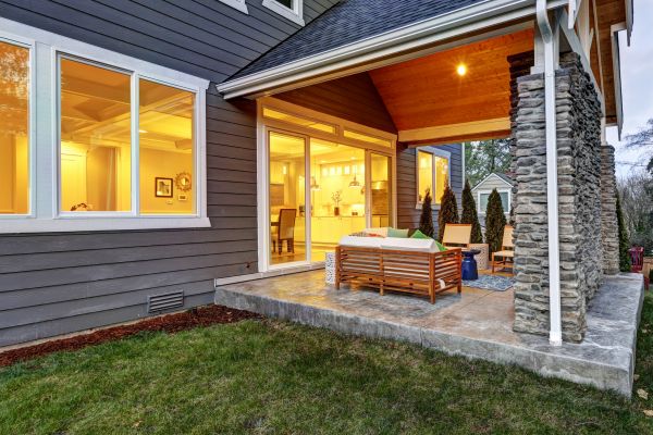 Back Porch Construction in Bellingham