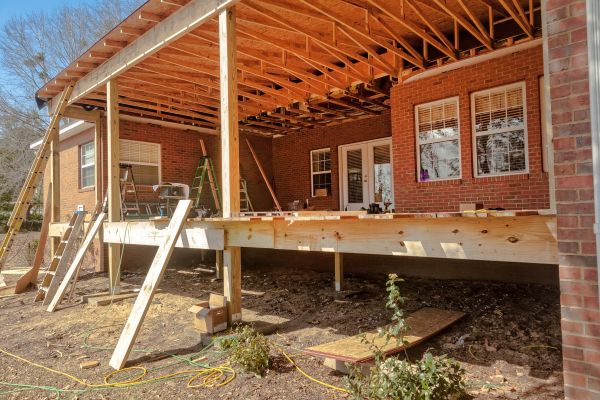 Porch Columns Installation in Bellingham