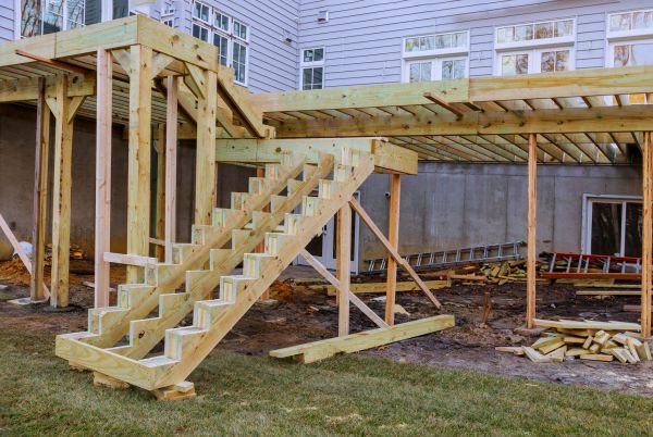 Deck Post Replacement in Bellingham