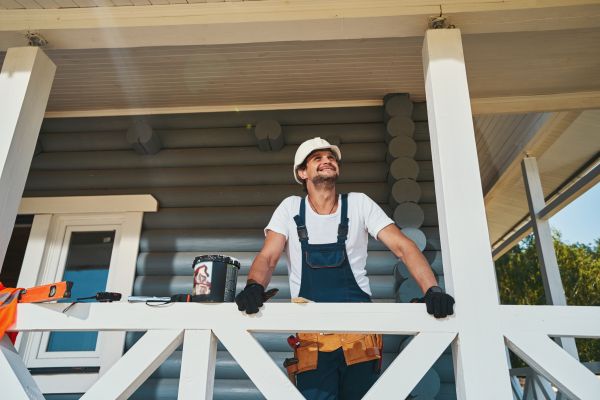 Porch Ceiling Construction in Bellingham