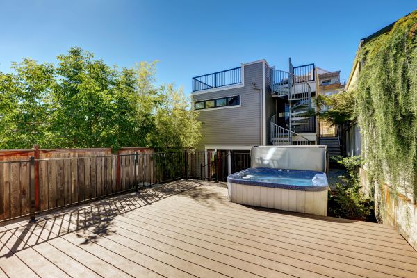 Hot Tub Deck Installation in Bellingham
