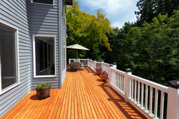 Cedar Deck Construction in Bellingham