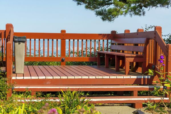 Redwood Deck Construction in Bellingham